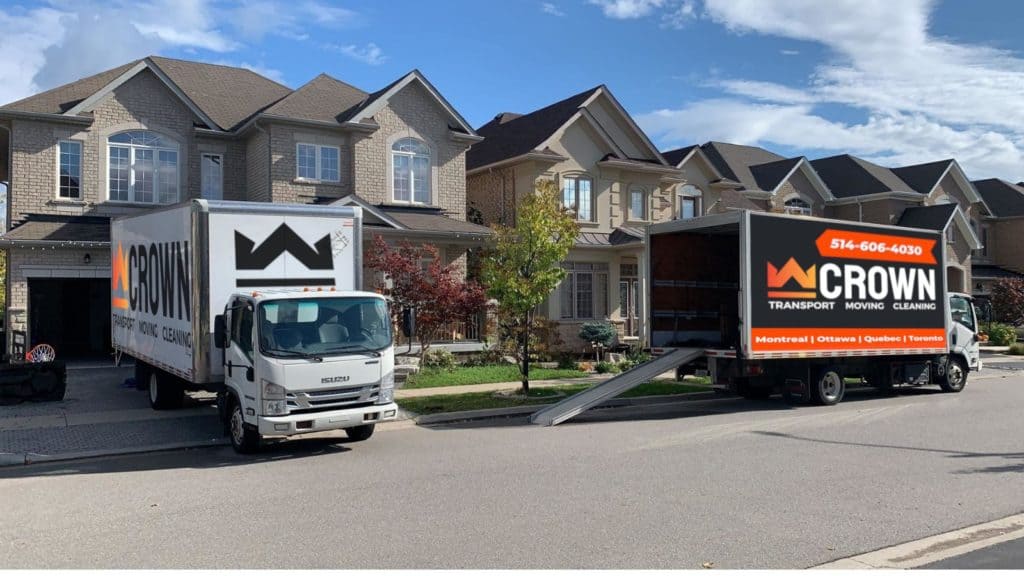 Residential movers for Montreal Val-d'Or move