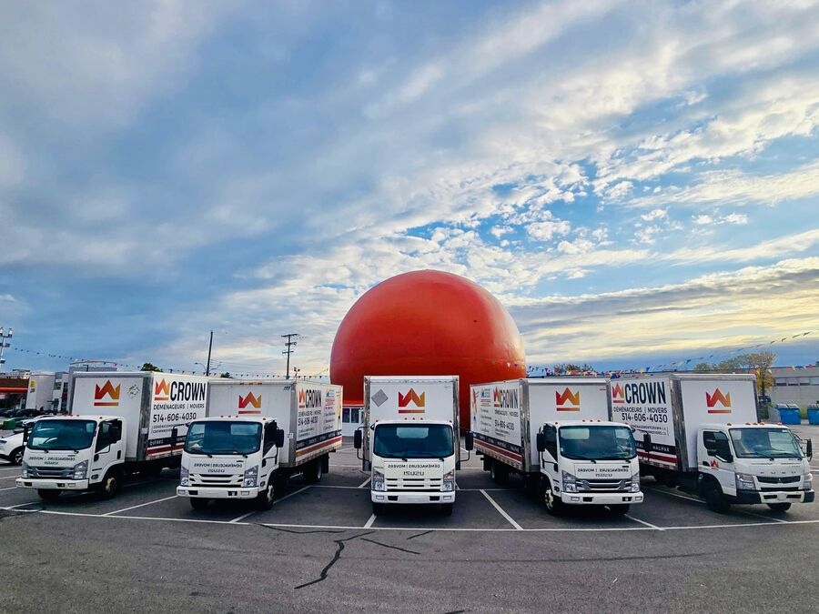 les camions de déménagement